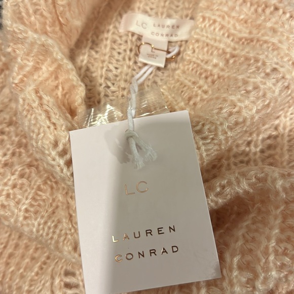 LC Lauren Conrad loose knit sweater NWT - Picture 6 of 8